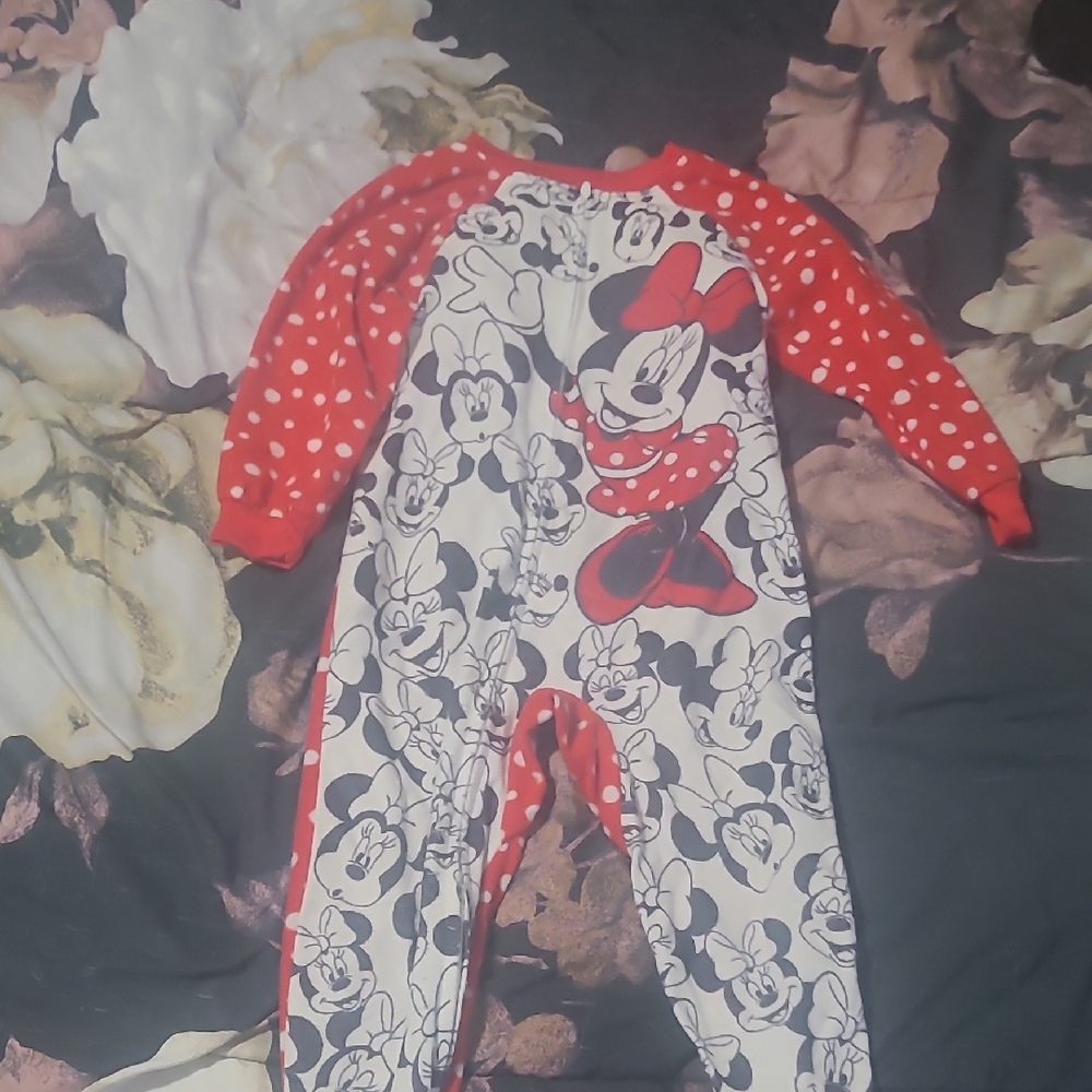 Disney Minnie Mouse Red and White Kids One Piece